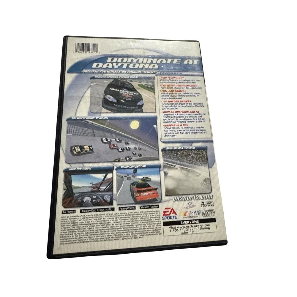EA Sports NASCAR 2001 PS2 W/Manual Tested